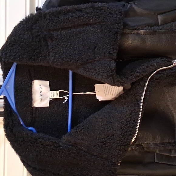 NWT Jason Wu Faux Shearling Bomber Size XS - Picture 6 of 11
